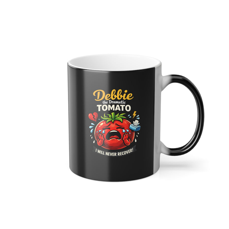 Debbie the Dramatic Tomato | Funny Vegetable Mug