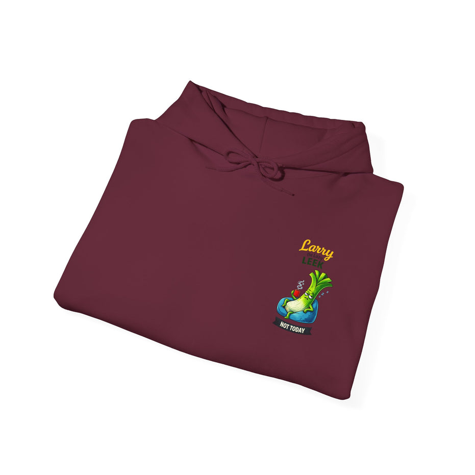 Larry the Lazy Leek | Funny Vegetable Hoodie