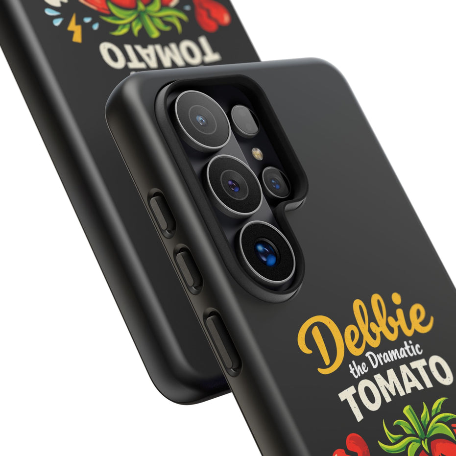 Debbie the Dramatic Tomato Phone Case — Funny Cute Protective iPhone Cover