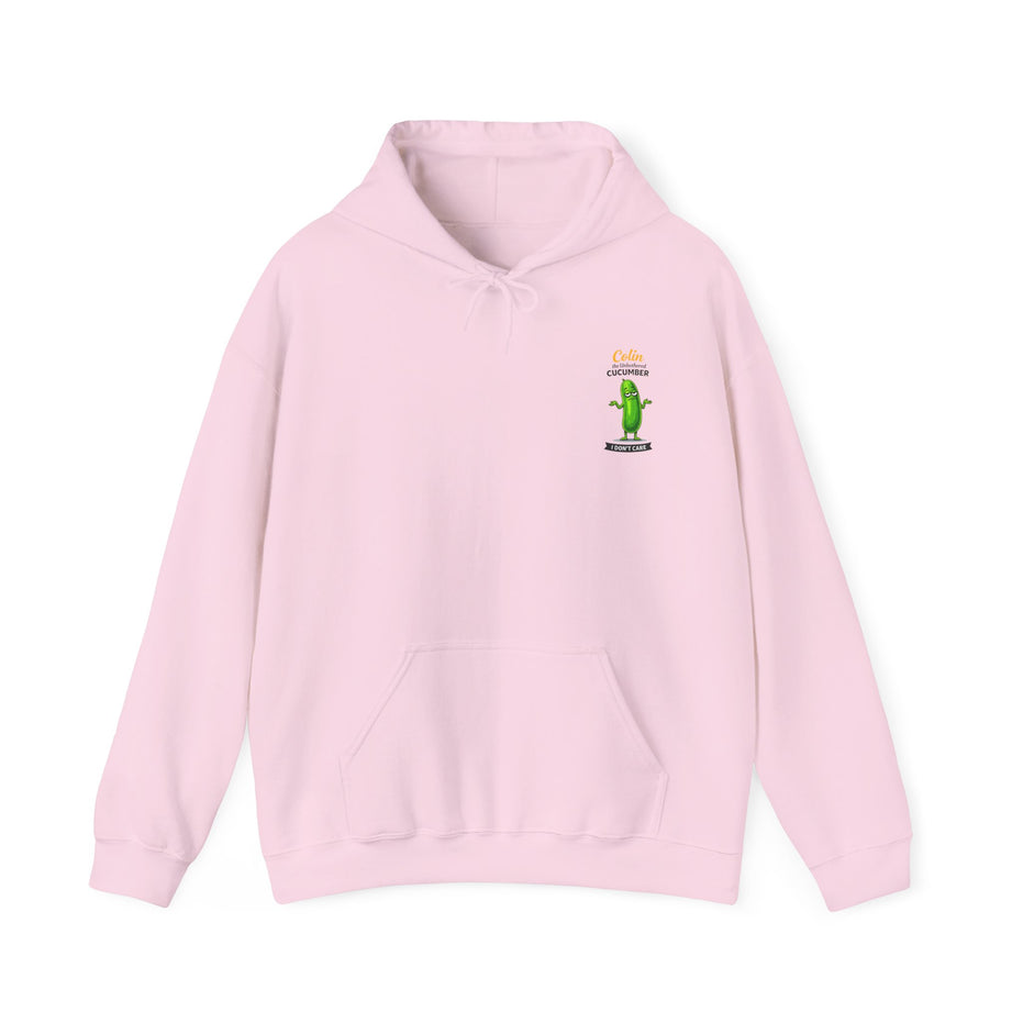 Colin the Unbothered Cucumber | Funny Vegetable Hoodie