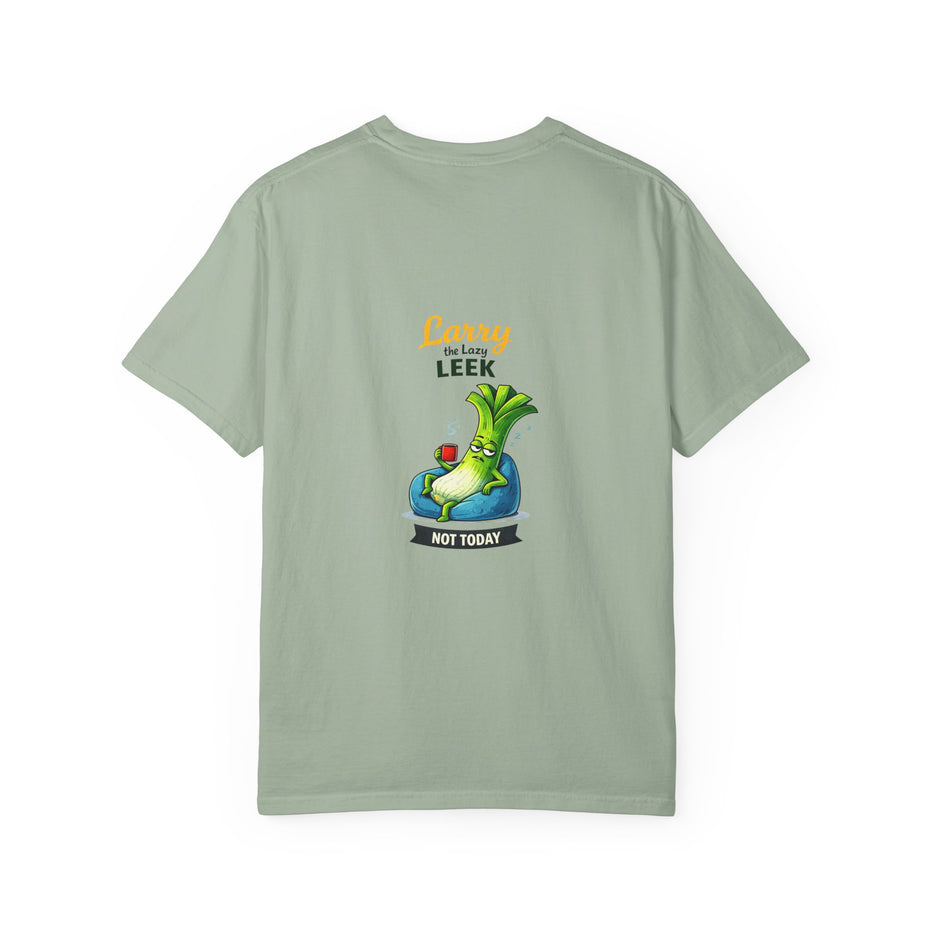 Larry the Lazy Leek | Funny Vegetable T Shirt