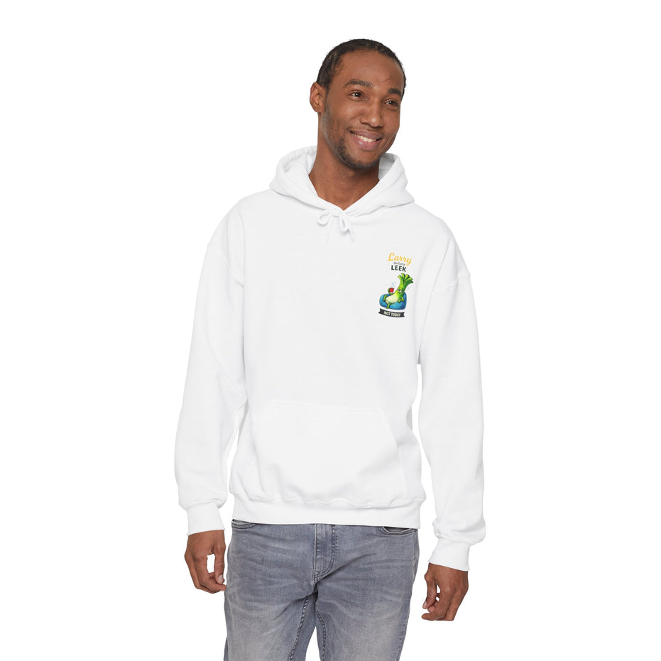Larry the Lazy Leek | Funny Vegetable Hoodie