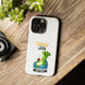 Cute 'Larry the Lazy Leek' Phone Case – Funny Vegetable Cartoon Tough Case, 