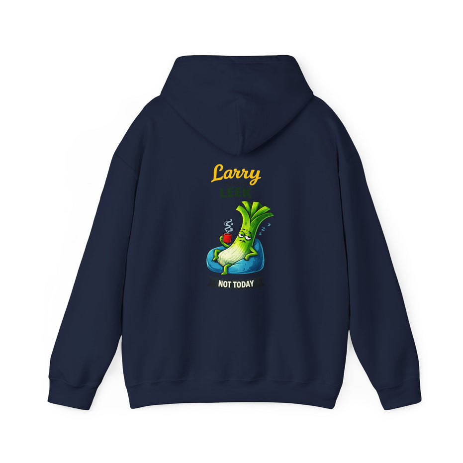 Larry the Lazy Leek | Funny Vegetable Hoodie