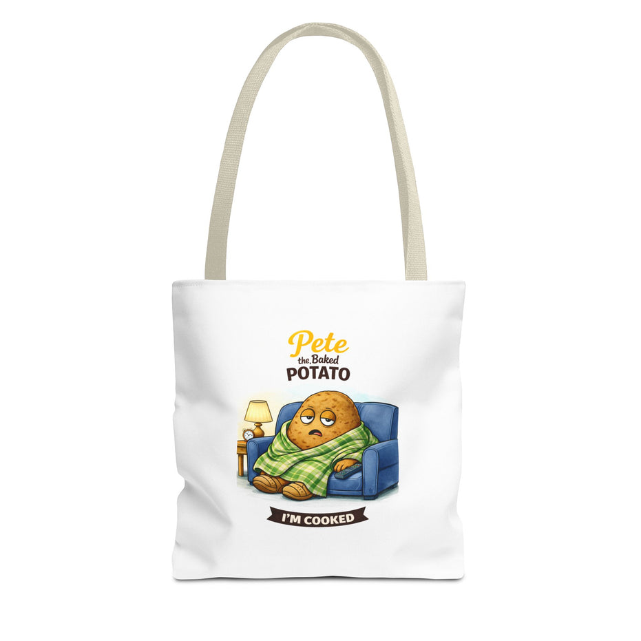 Pete the Baked Potato | Funny Vegetable Tote Bag