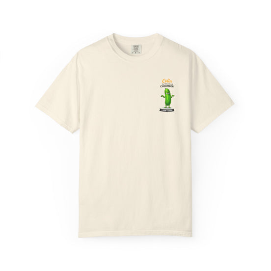 Colin the Unbothered Cucumber | Funny Vegetable T Shirt