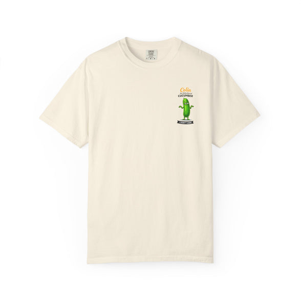 Colin the Unbothered Cucumber | Funny Vegetable T Shirt