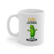 Colin the Unbothered Cucumber | Funny Vegetable Mug