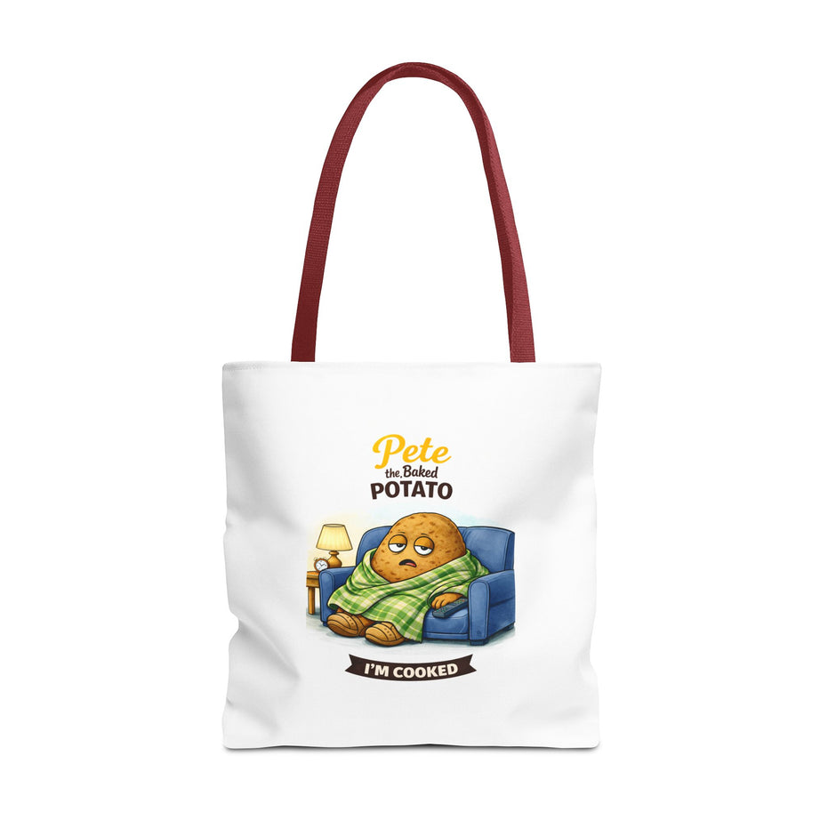 Pete the Baked Potato | Funny Vegetable Tote Bag