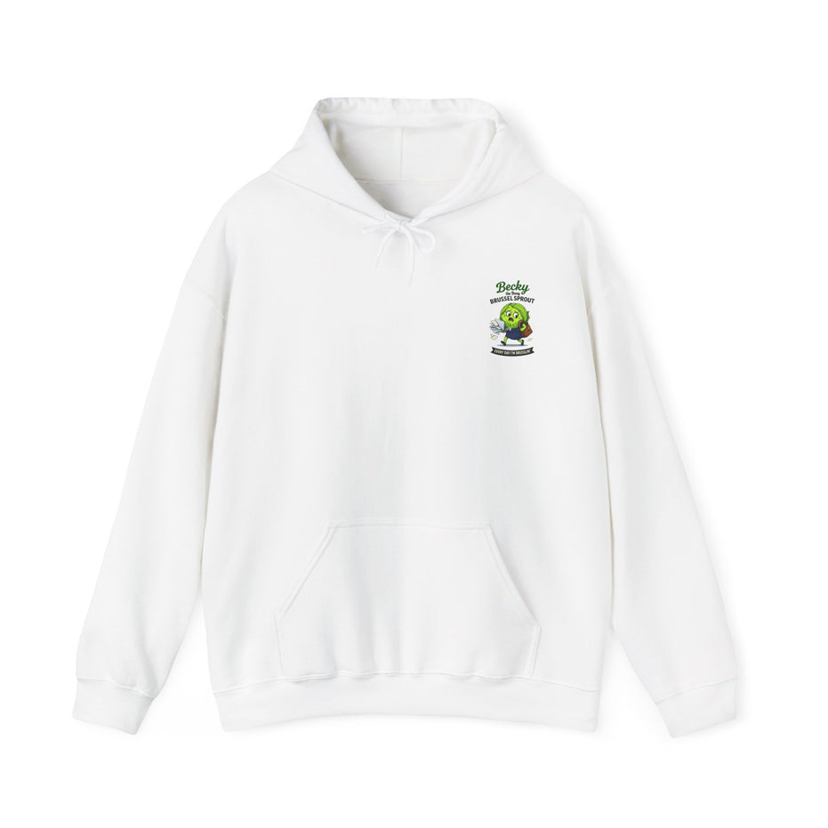 Becky the Busy Brussel Sprout | Funny Vegetable Hoodie