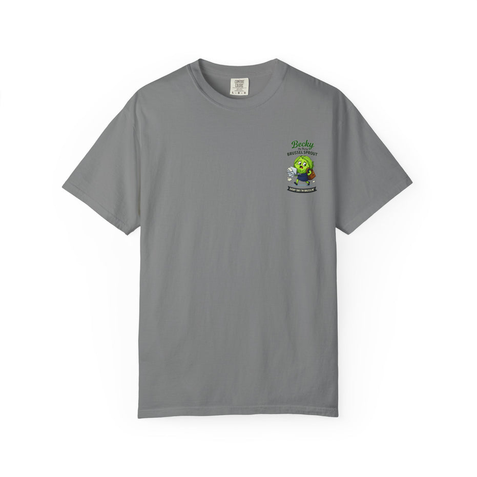 Becky the Busy Brussel Sprout | Funny Vegetable T Shirt