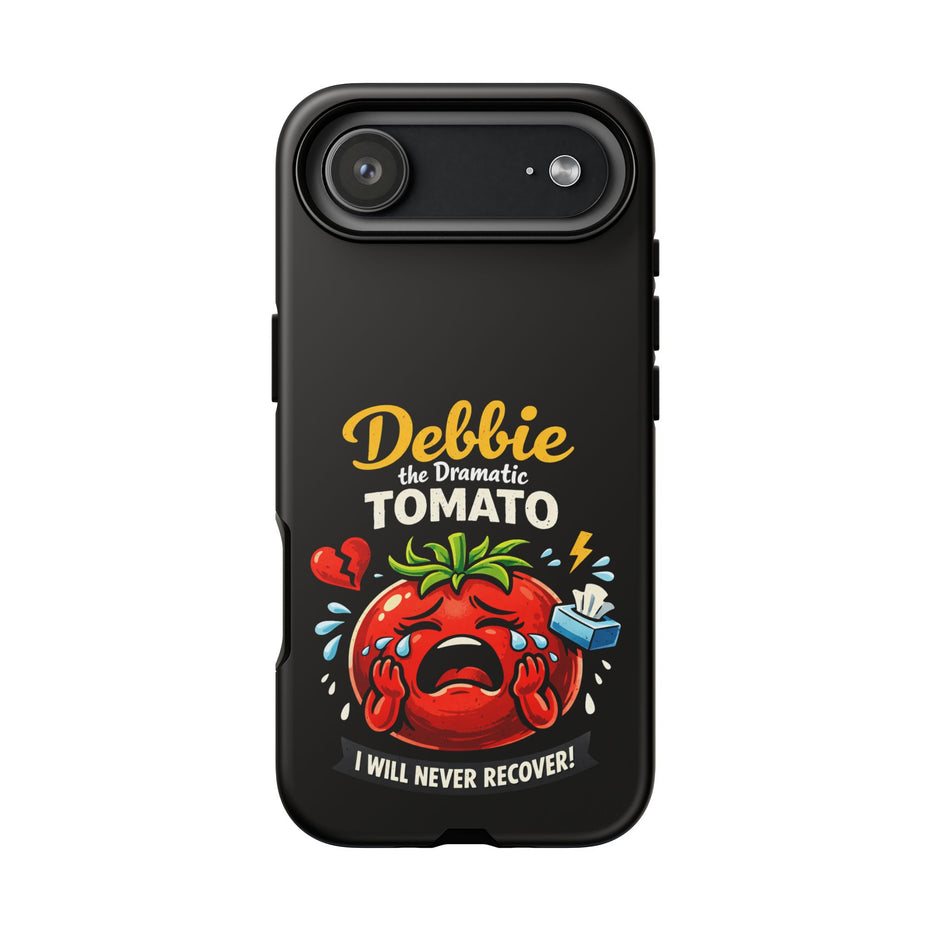 Debbie the Dramatic Tomato Phone Case — Funny Cute Protective iPhone Cover