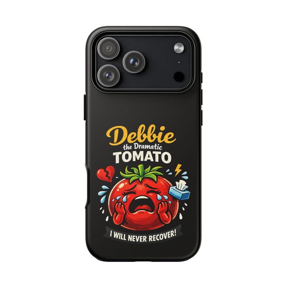 Debbie the Dramatic Tomato Phone Case — Funny Cute Protective iPhone Cover