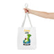 Larry the Lazy Leek | Funny Vegetable Tote Bag