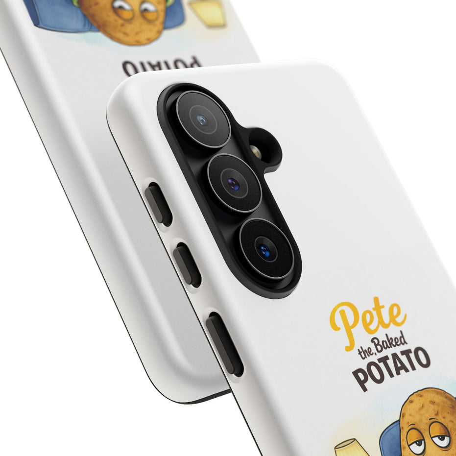 Phone Case — "Pete the Baked Potato" Funny I'm Cooked Protective Cover