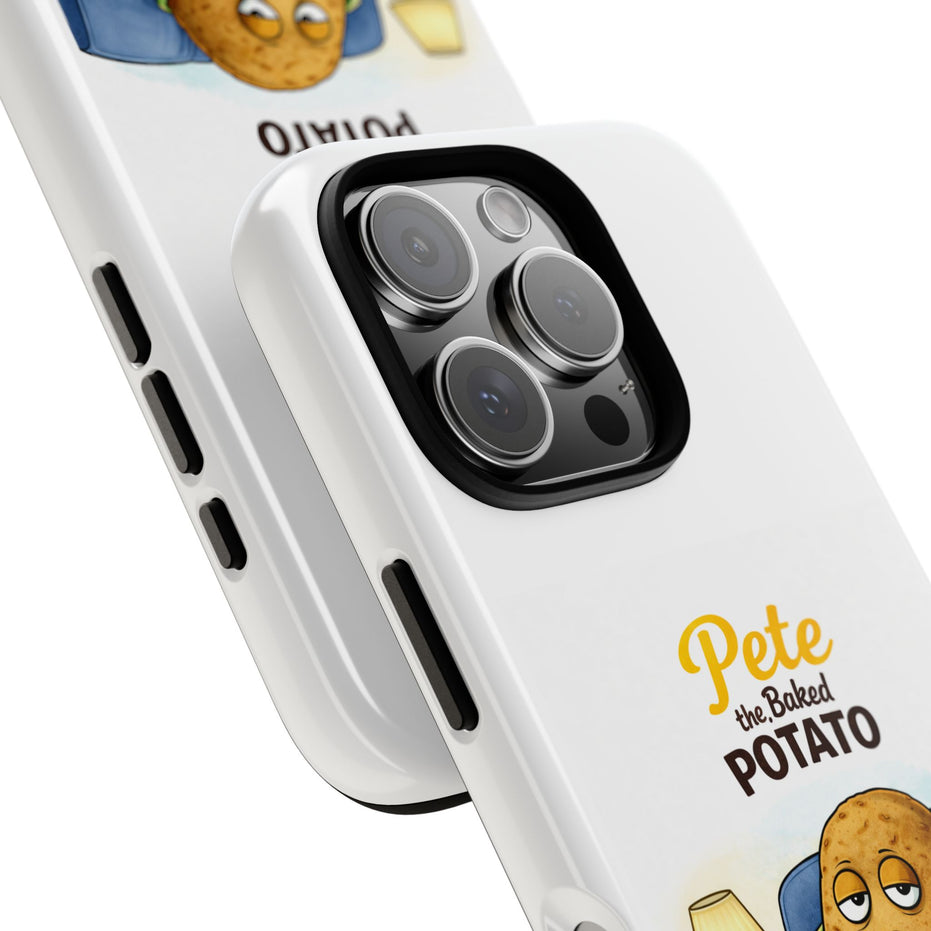 Phone Case — "Pete the Baked Potato" Funny I'm Cooked Protective Cover