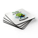 Becky the Busy Brussel Sprout | Funny Vegetable Coaster Set