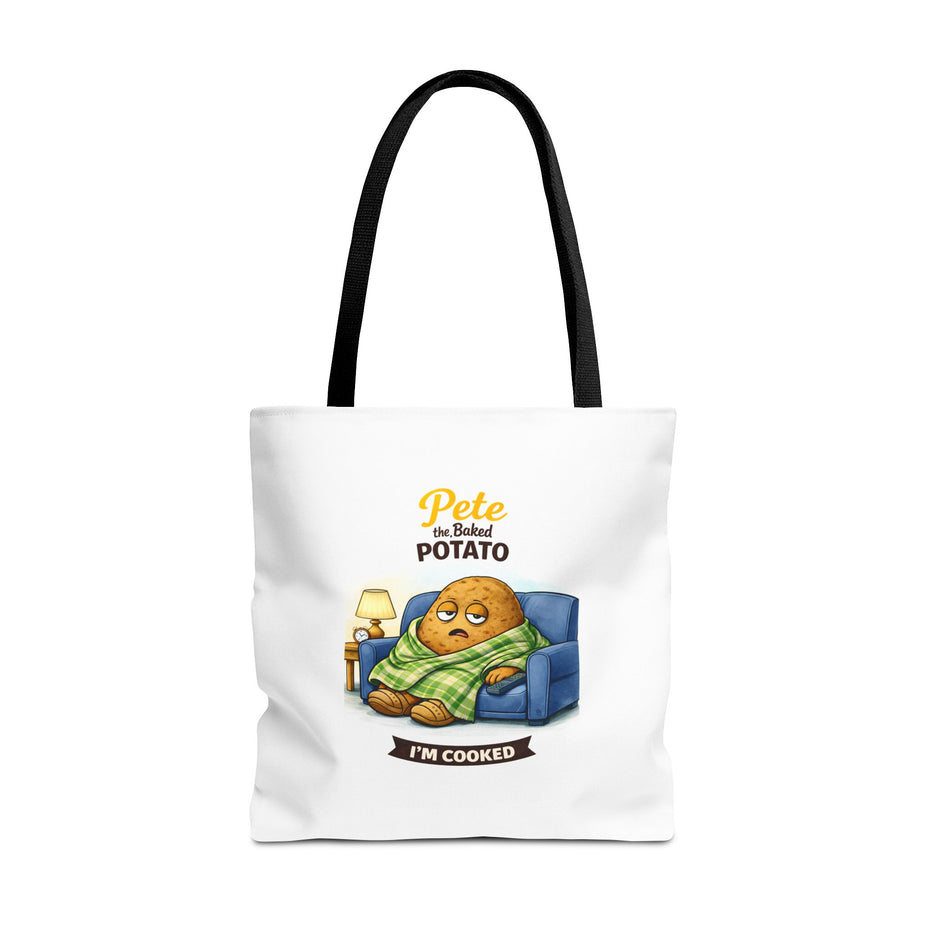 Pete the Baked Potato | Funny Vegetable Tote Bag