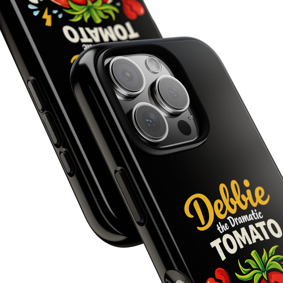 Debbie the Dramatic Tomato Phone Case — Funny Cute Protective iPhone Cover