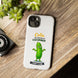 Colin the Unbothered Cucumber Phone Case — “I Don’t Care” Funny Cute Protective Case