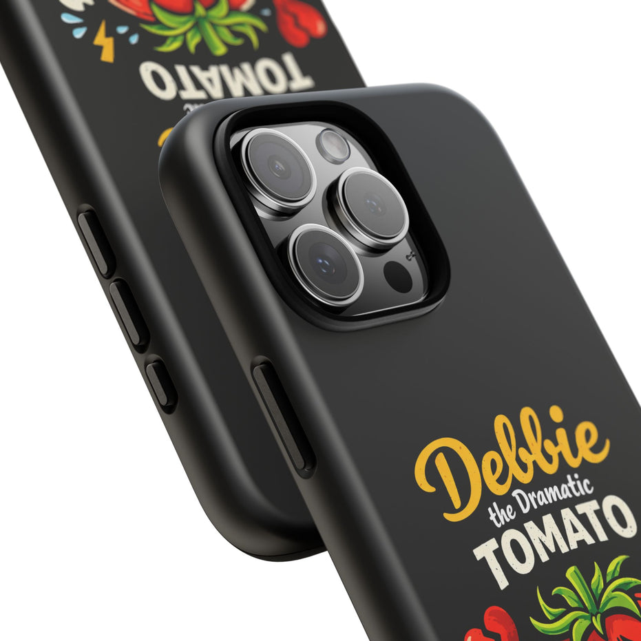 Debbie the Dramatic Tomato Phone Case — Funny Cute Protective iPhone Cover