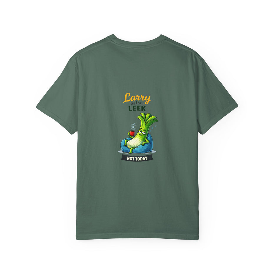 Larry the Lazy Leek | Funny Vegetable T Shirt