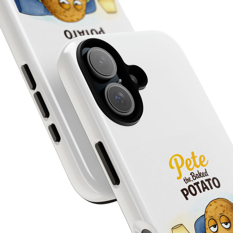 Phone Case — "Pete the Baked Potato" Funny I'm Cooked Protective Cover