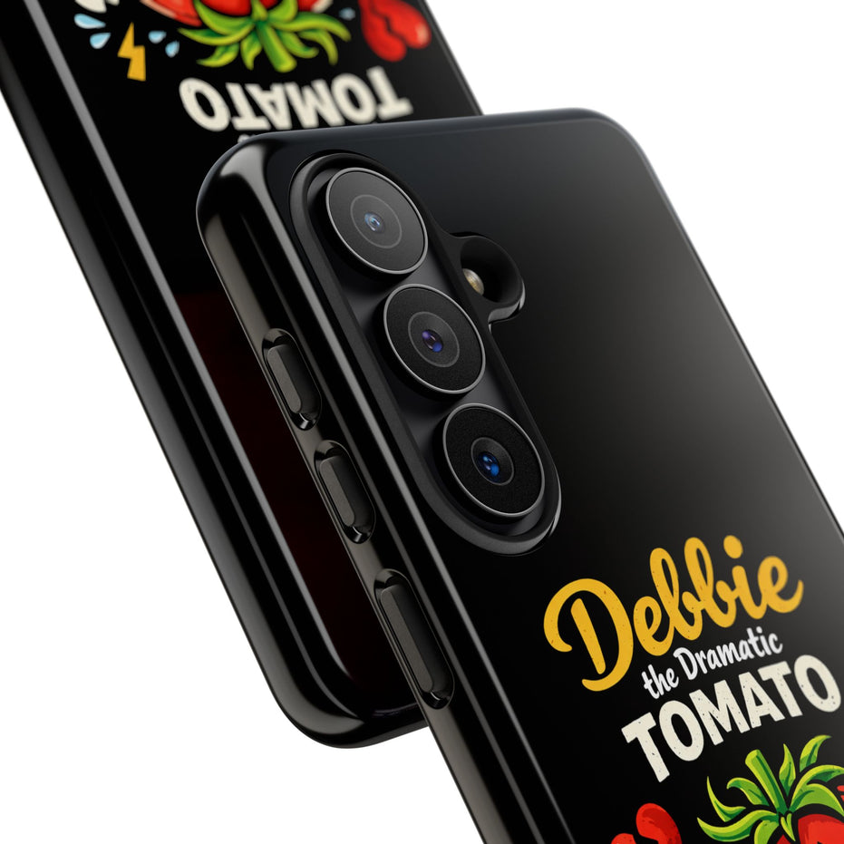 Debbie the Dramatic Tomato Phone Case — Funny Cute Protective iPhone Cover