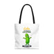Colin the Unbothered Cucumber | Funny Vegetable Tote Bag