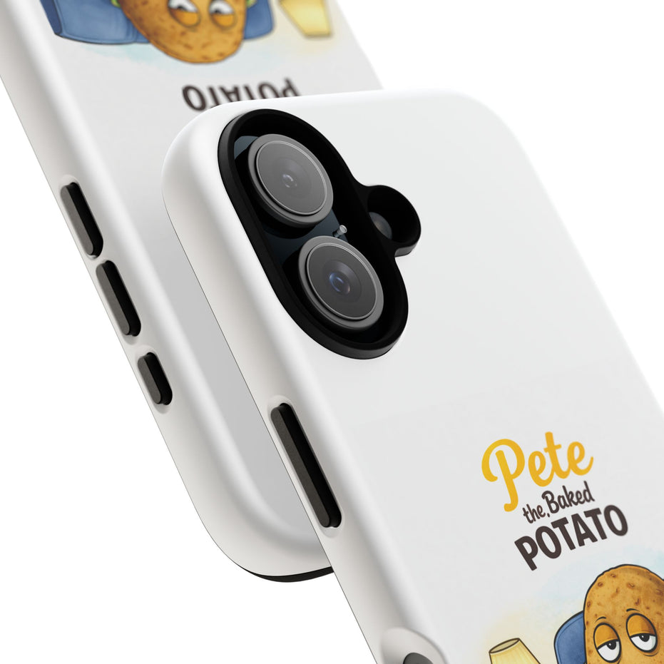Phone Case — "Pete the Baked Potato" Funny I'm Cooked Protective Cover
