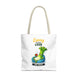 Larry the Lazy Leek | Funny Vegetable Tote Bag