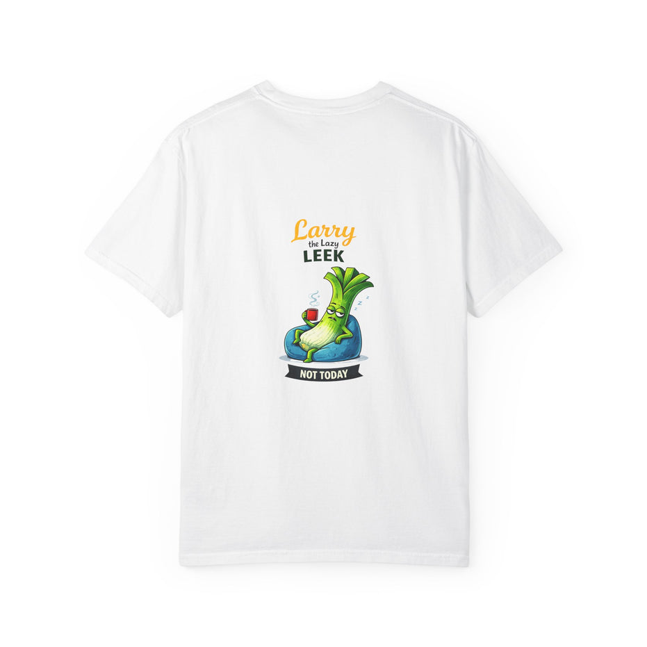 Larry the Lazy Leek | Funny Vegetable T Shirt