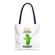 Colin the Unbothered Cucumber | Funny Vegetable Tote Bag