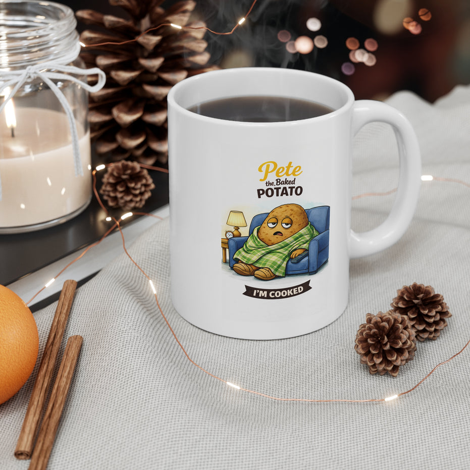Pete the Baked Potato | Funny Vegetable Mug