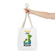 Larry the Lazy Leek | Funny Vegetable Tote Bag