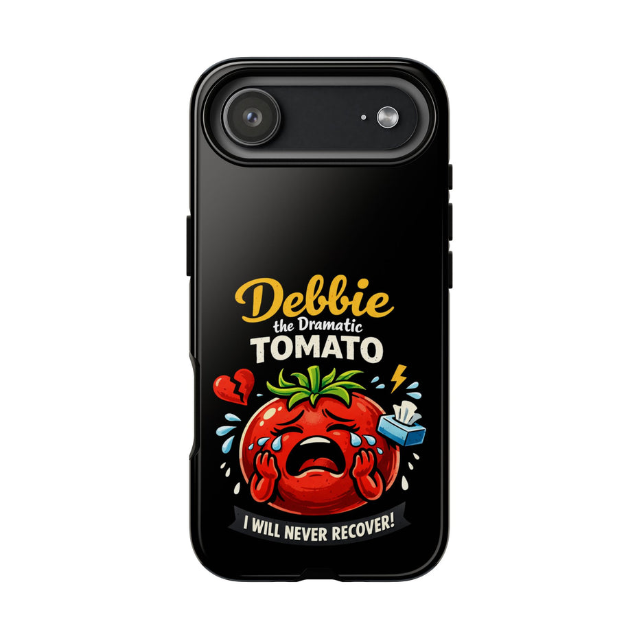 Debbie the Dramatic Tomato Phone Case — Funny Cute Protective iPhone Cover