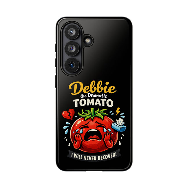 Debbie the Dramatic Tomato Phone Case — Funny Cute Protective iPhone Cover