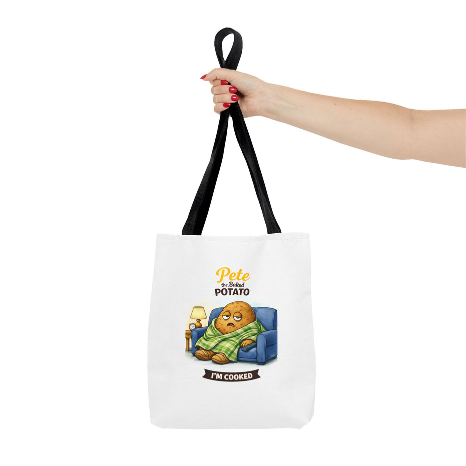 Pete the Baked Potato | Funny Vegetable Tote Bag