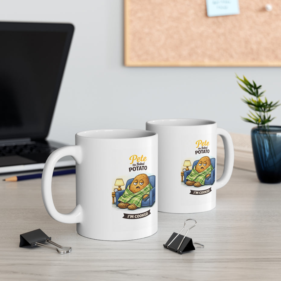 Pete the Baked Potato | Funny Vegetable Mug