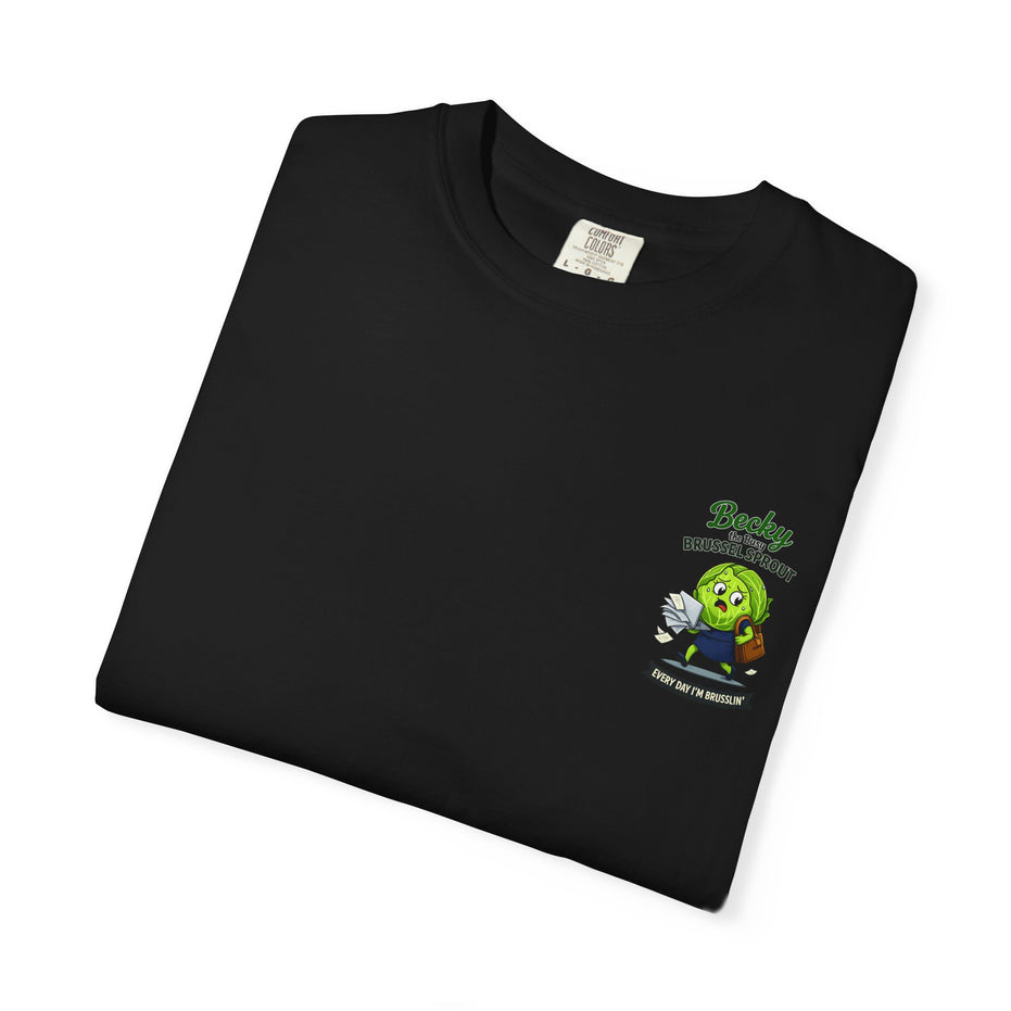 Becky the Busy Brussel Sprout | Funny Vegetable T Shirt