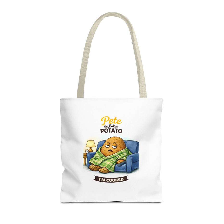 Pete the Baked Potato | Funny Vegetable Tote Bag