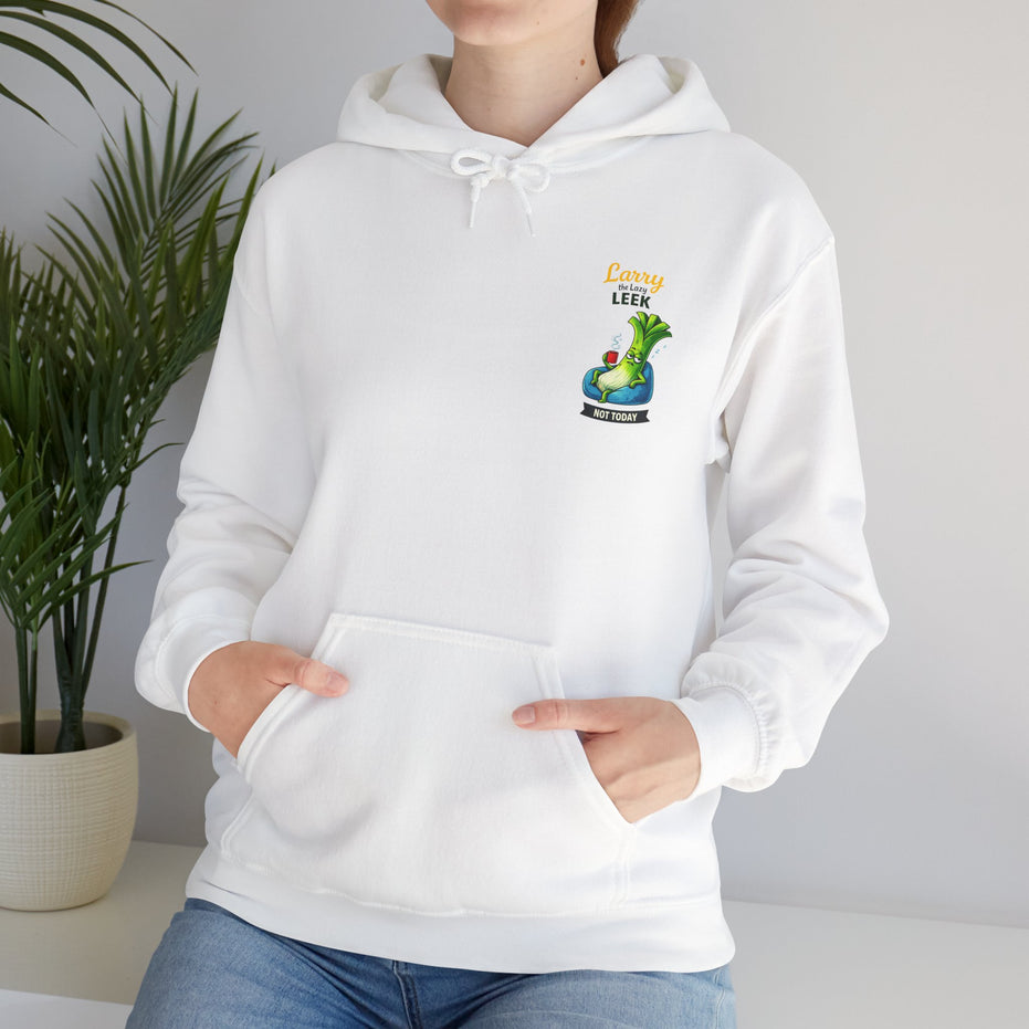 Larry the Lazy Leek | Funny Vegetable Hoodie