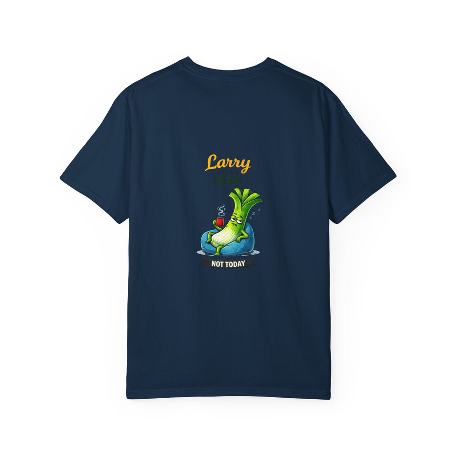 Larry the Lazy Leek | Funny Vegetable T Shirt