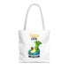 Larry the Lazy Leek | Funny Vegetable Tote Bag
