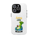 Cute 'Larry the Lazy Leek' Phone Case – Funny Vegetable Cartoon Tough Case, 
