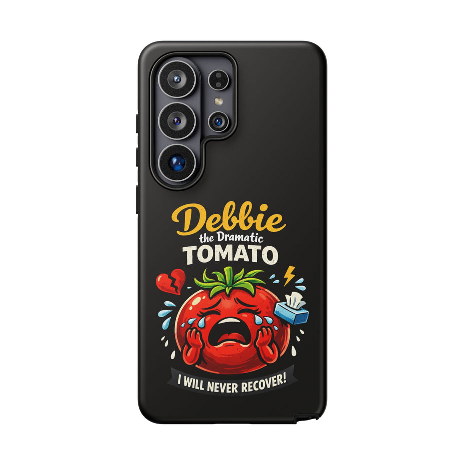 Debbie the Dramatic Tomato Phone Case — Funny Cute Protective iPhone Cover
