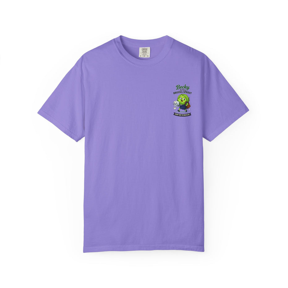 Becky the Busy Brussel Sprout | Funny Vegetable T Shirt