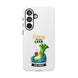 Cute 'Larry the Lazy Leek' Phone Case – Funny Vegetable Cartoon Tough Case, 