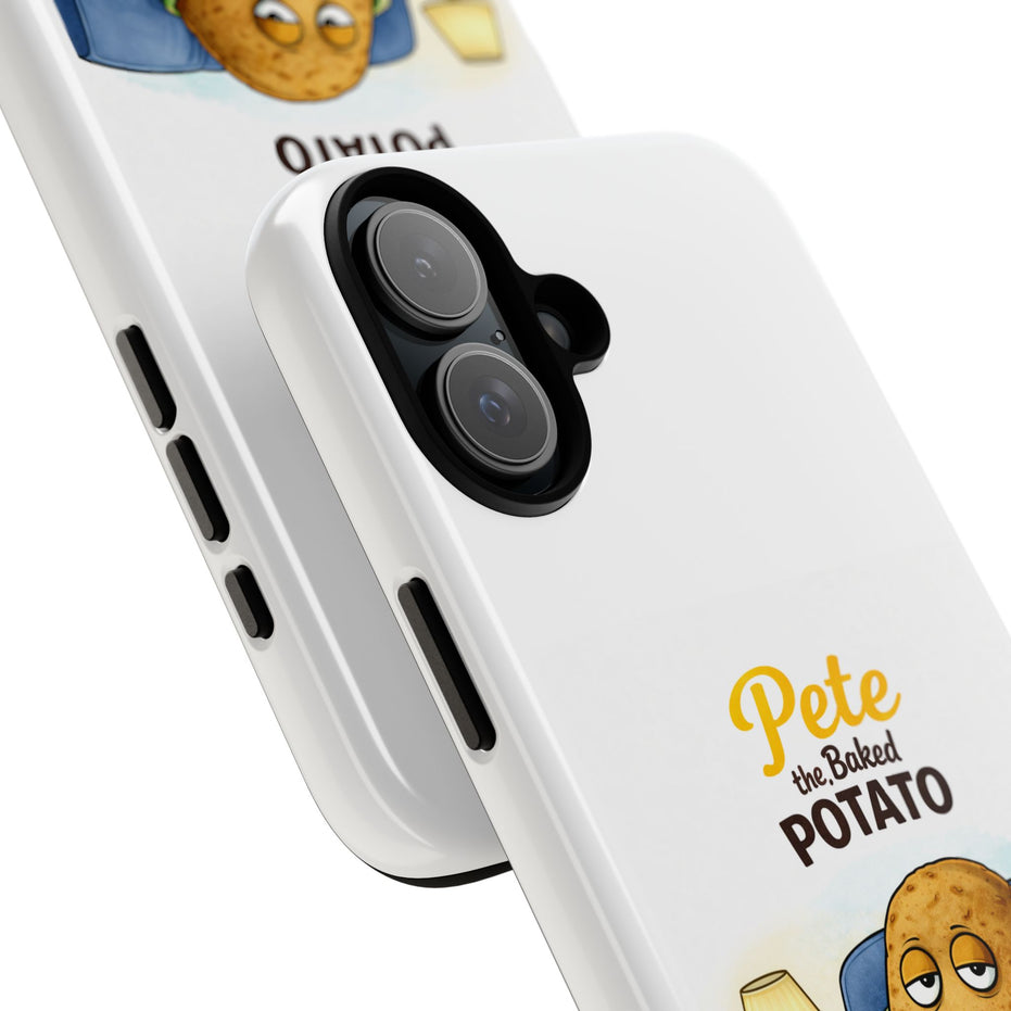 Phone Case — "Pete the Baked Potato" Funny I'm Cooked Protective Cover