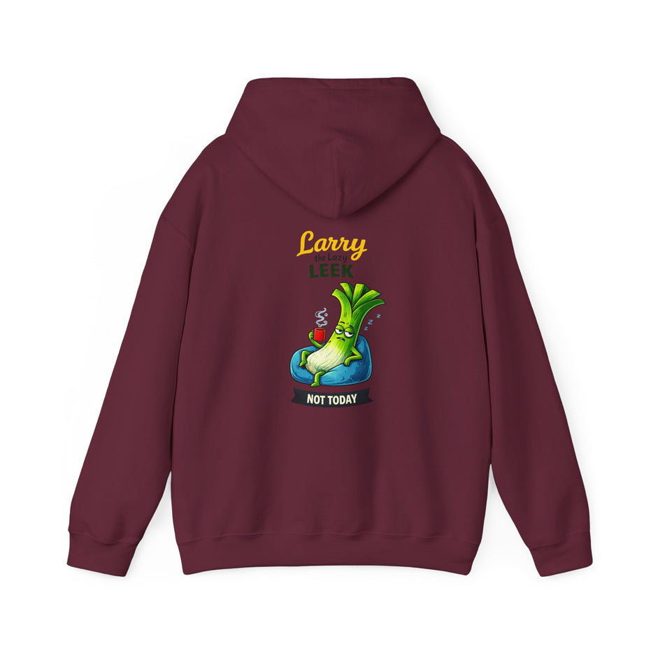 Larry the Lazy Leek | Funny Vegetable Hoodie